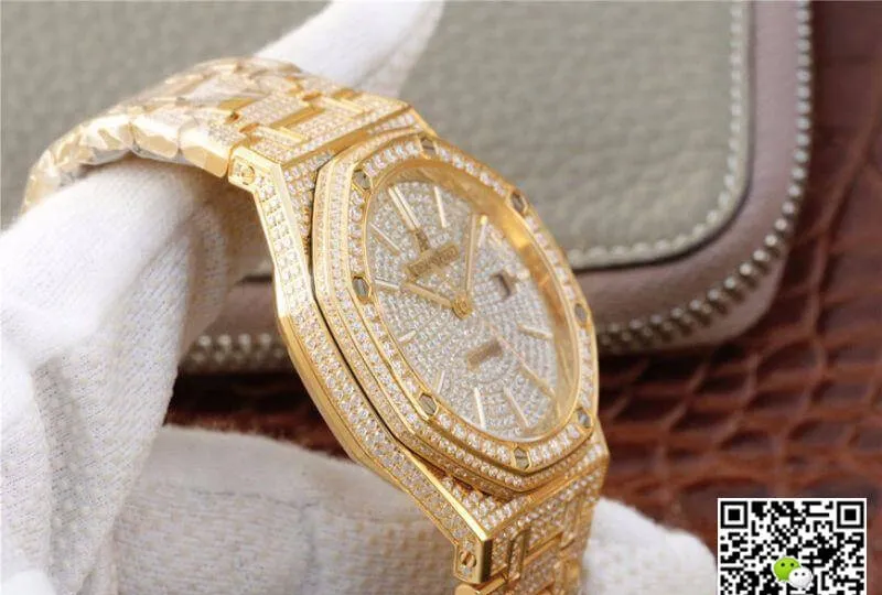 Audemars Piguet Royal Oak 67652OR.ZZ.1265OR.01 Yellow Gold 1:1 Best Edition Replica Watch Swiss ETA3120